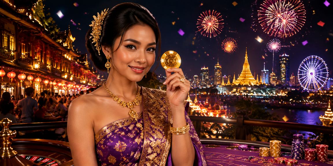 ရန်ကုန် ညဈေးကွက်တွင် လောင်းကစားခြင်းပုံရိပ်